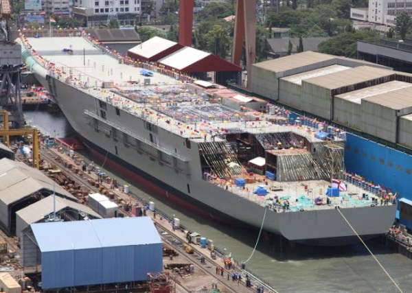 Indian INS Vikrant carrier 02
